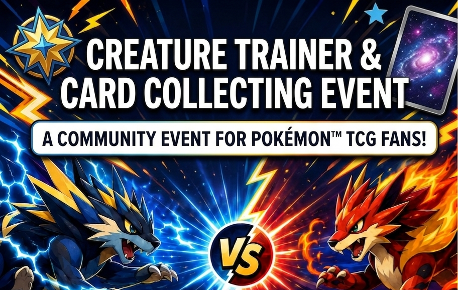 Creature Trainer & Card Collecting Events