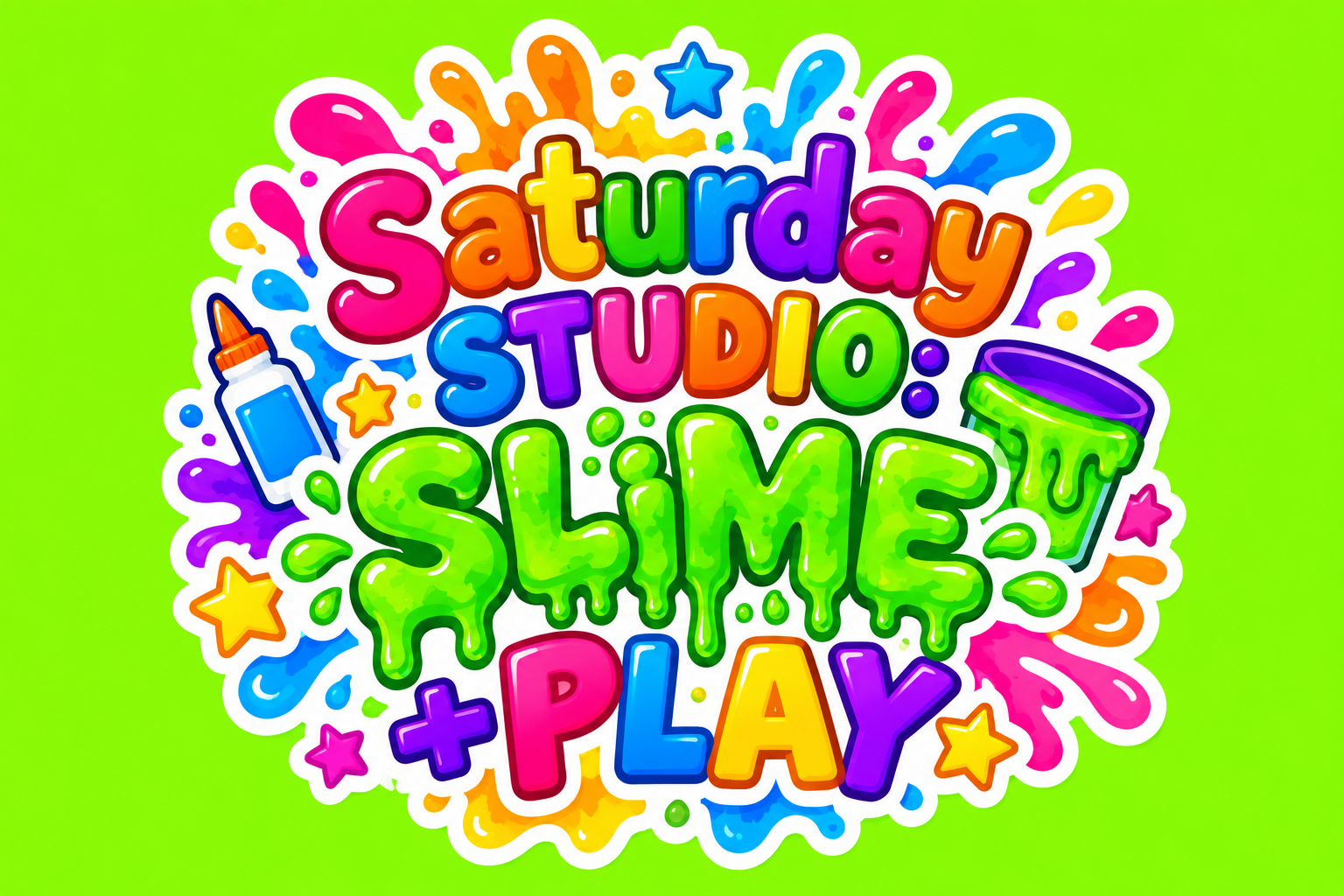 Saturday Studio: Slime + Play 
