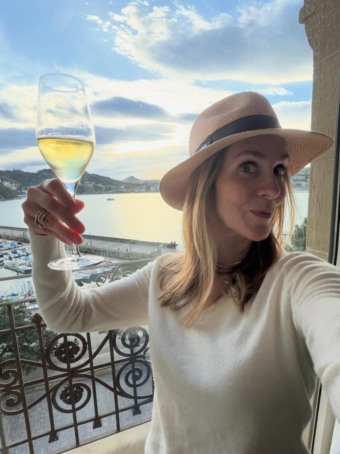 50 in San Sebasti&aacute;n! Don&rsquo;t miss the last slide for your moment of zen. Basque Country really is its own country. We did a Pinxtos tour, ate incredibly well, drank a lot of txacoli, took the funicular to Monte Igueldo during a wind adviso