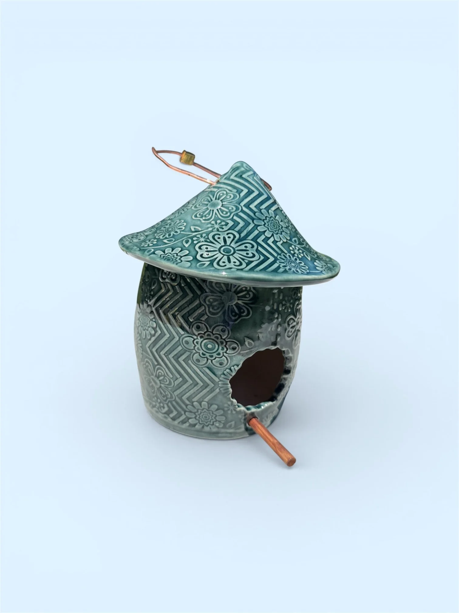 Birdhouse - Rainforest Green  ($55)