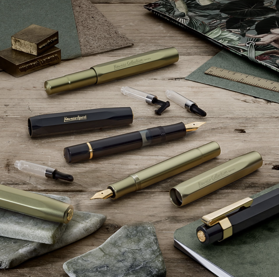 KAWECO SPORT BRASS — FOUNTAIN PEN Kaweco, Heidelberg, since 1883