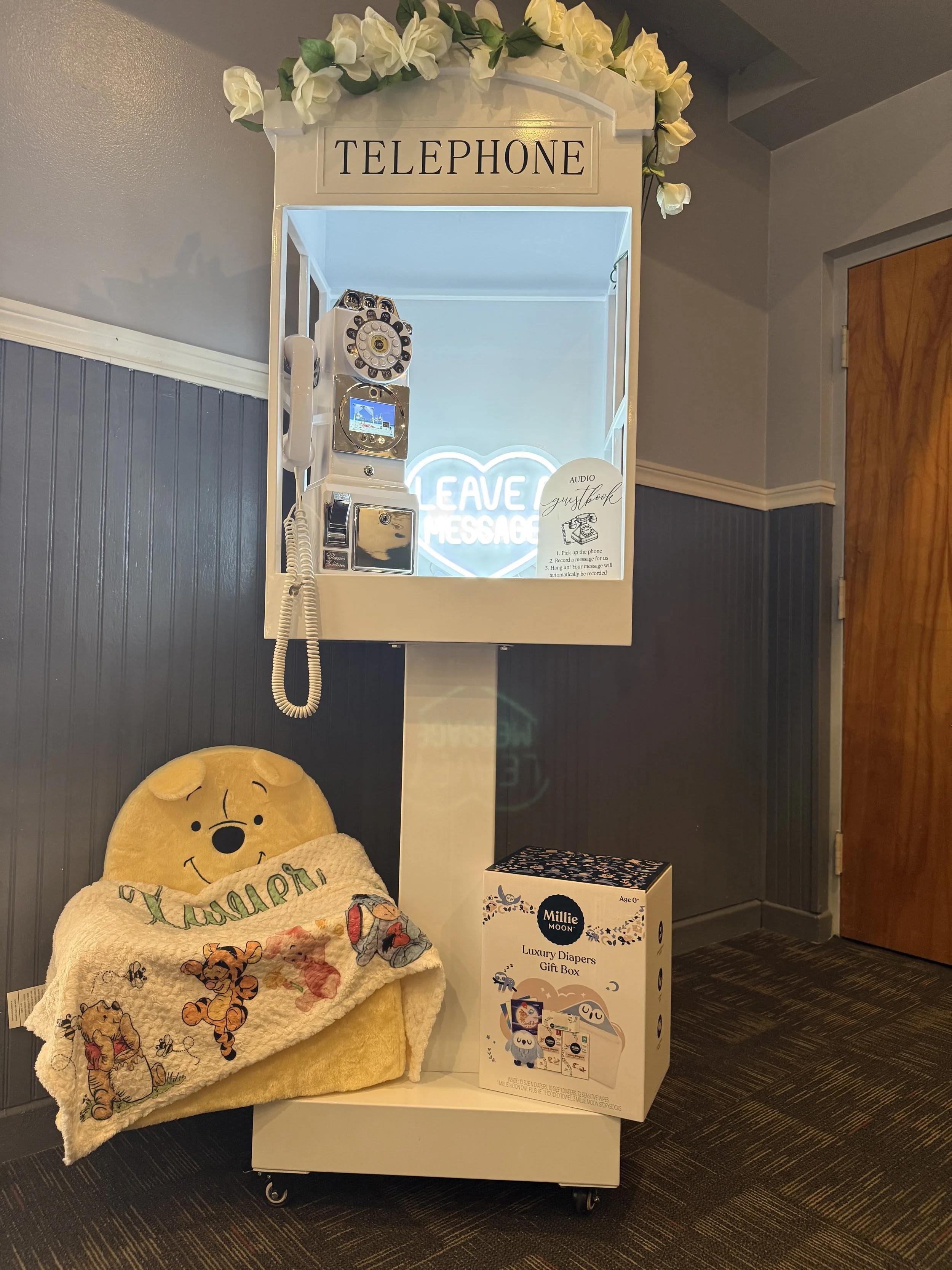 Video Guestbook w/ Telephone Booth