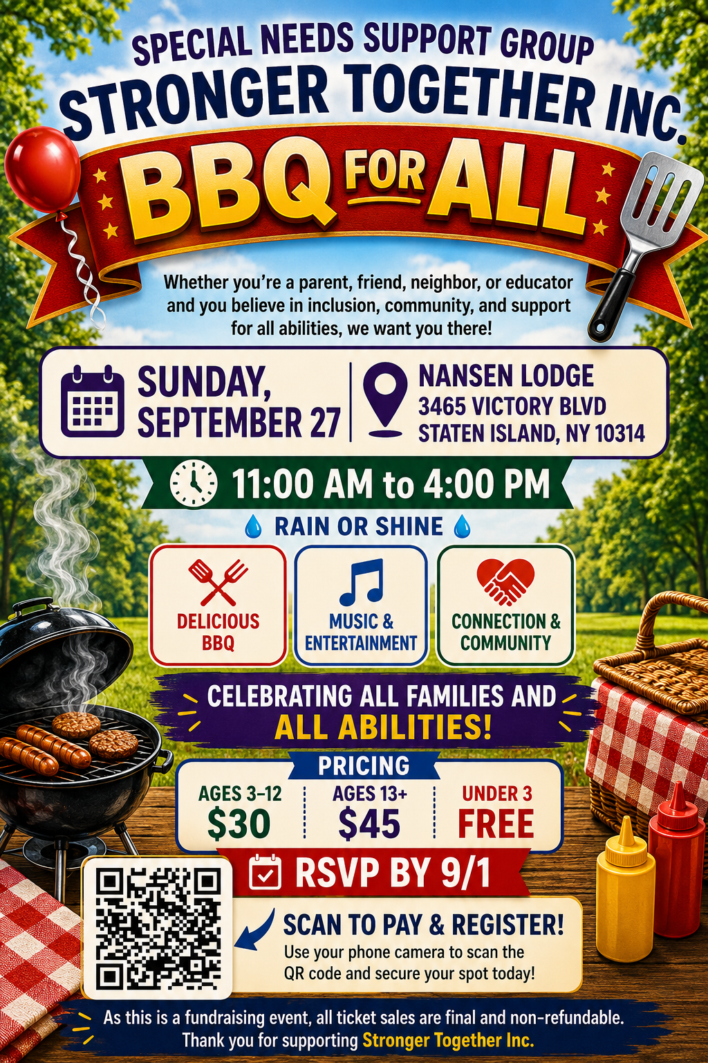 2nd Annual BBQ for All