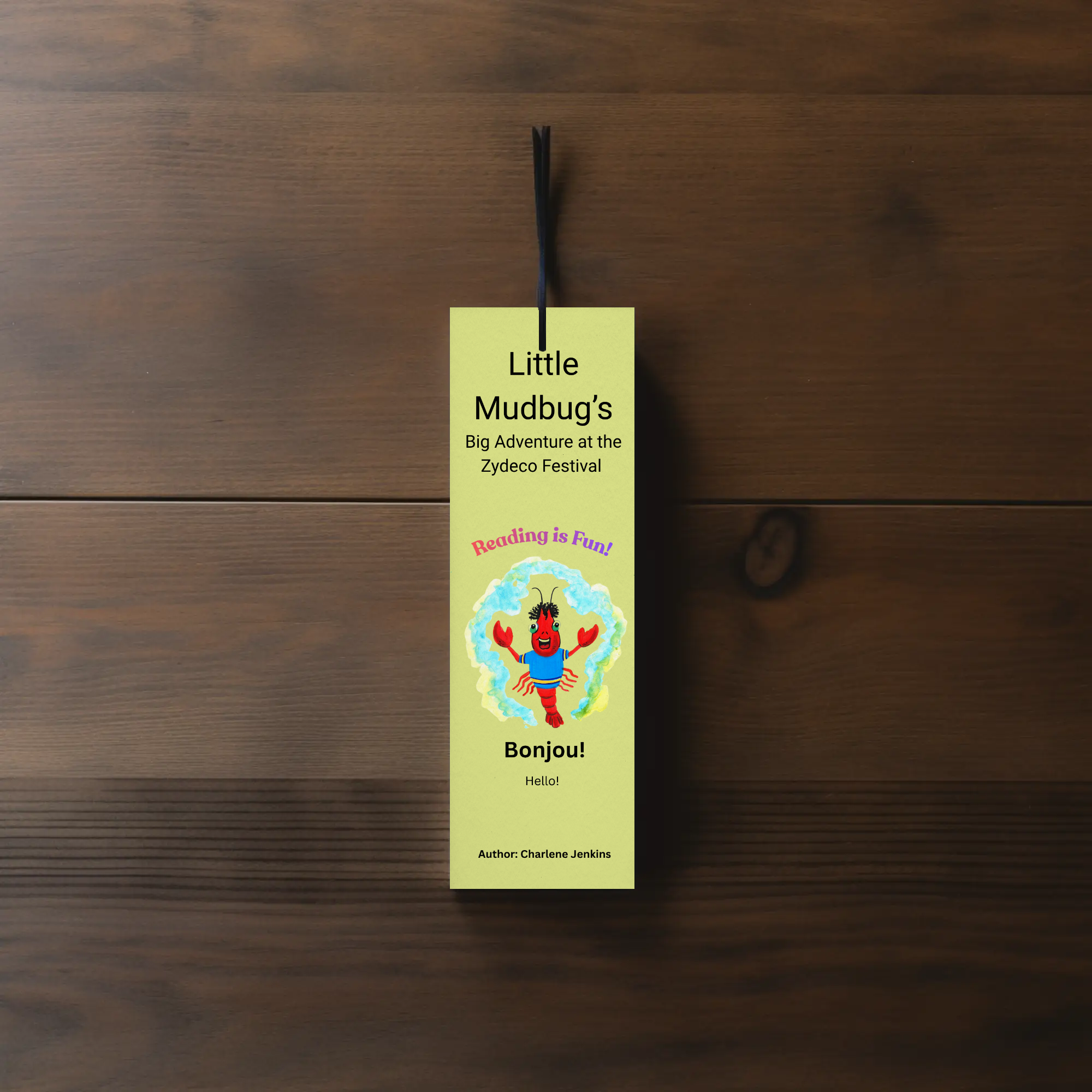 Little Mudbug Bookmark - Mudbug