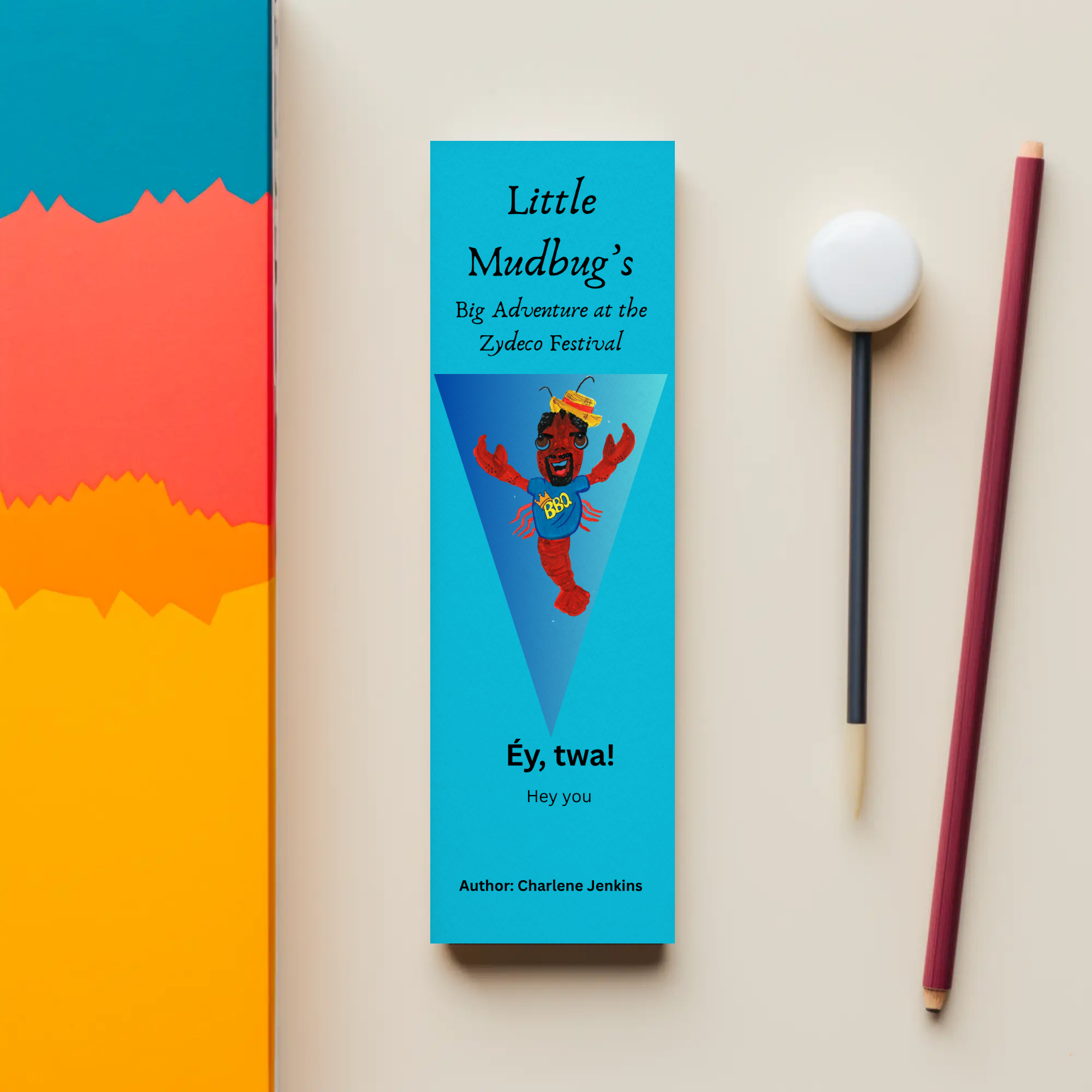 Little Mudbug Bookmark - Mr.Mudbug
