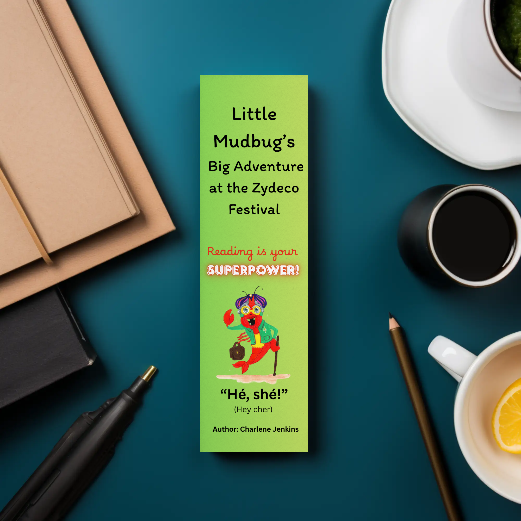 Little Mudbug Bookmark - Momo Jambalaya