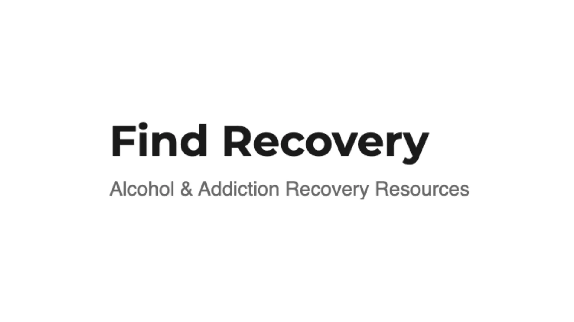 Find Recovery