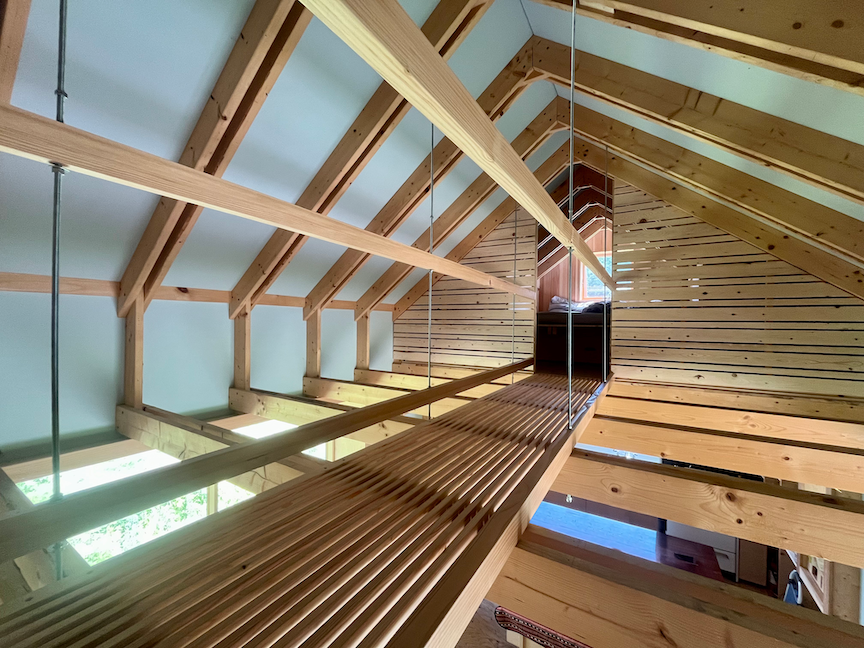 Off-Grid Contemporary Timber Frame Cabin Bridge.png