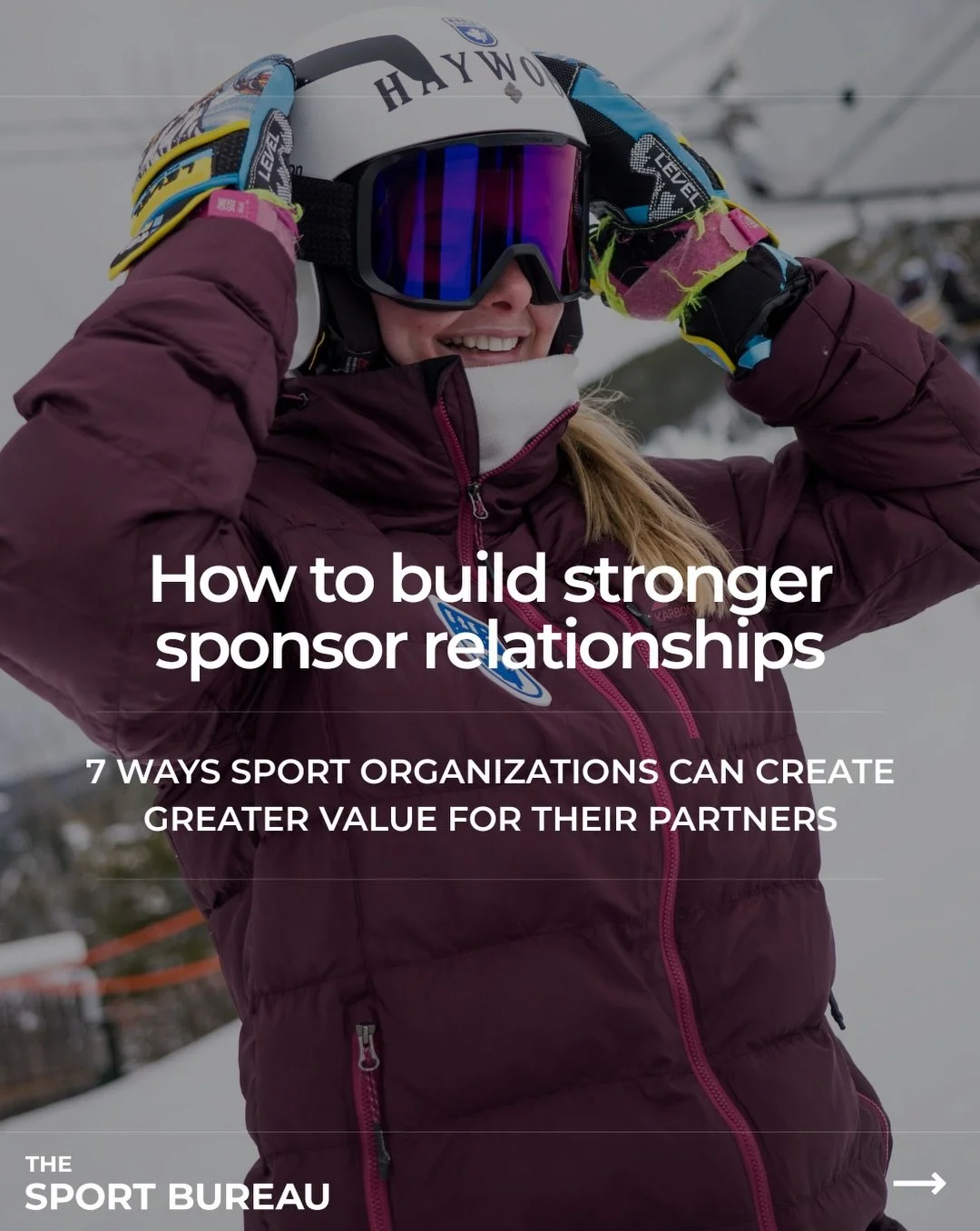 What do provincial and club sponsors actually want?

Every sport organization wants sponsors to feel valued, stay engaged and renew. But what actually makes that happen?

Here are 7 ways sport organizations can create greater value for their partners