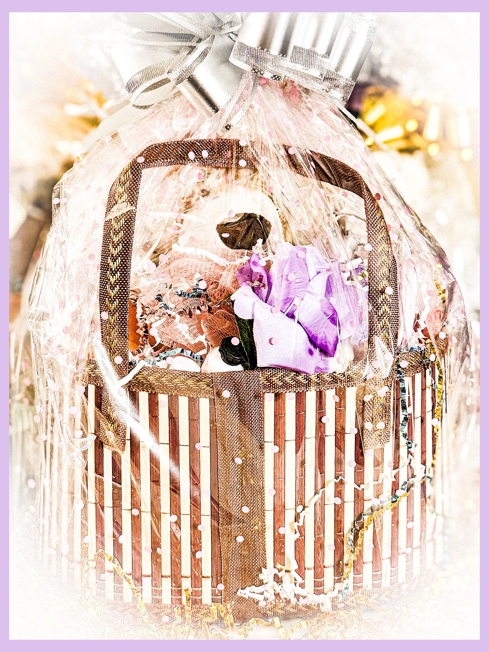 Sophisticated Brown Gift Basket for Any Occasion for Ladies