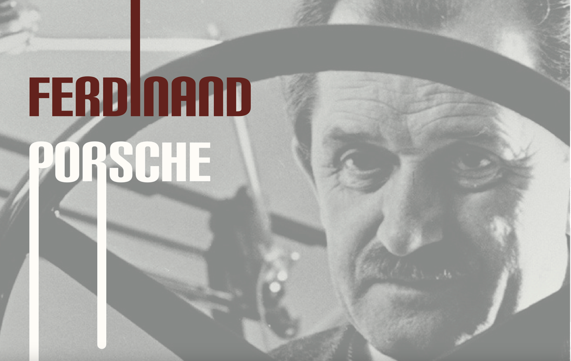 FERDINAND PORSCHE BOOK