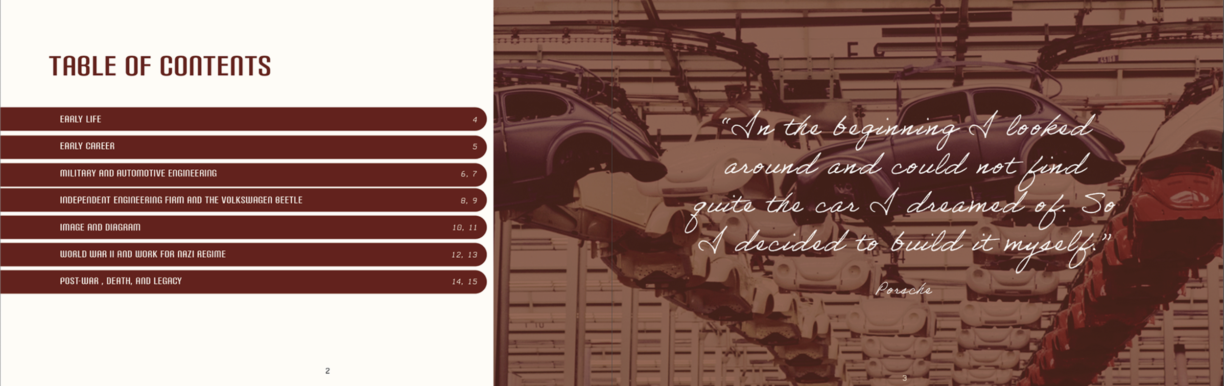 FERDINAND PORSCHE BOOK