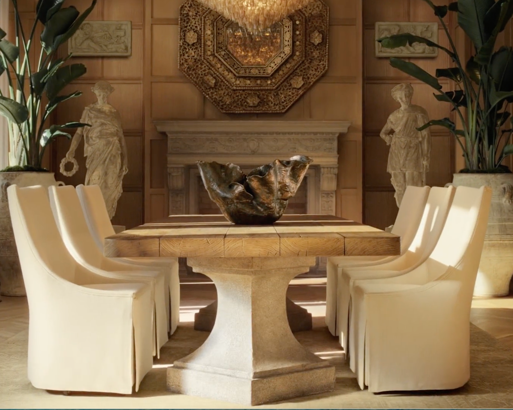 concept design finish and execution for Restoration Hardware - Terranova