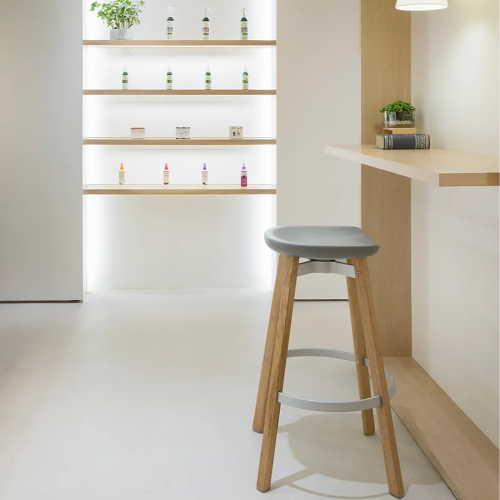 Su stool design and concept for Emeco - Concreteworks