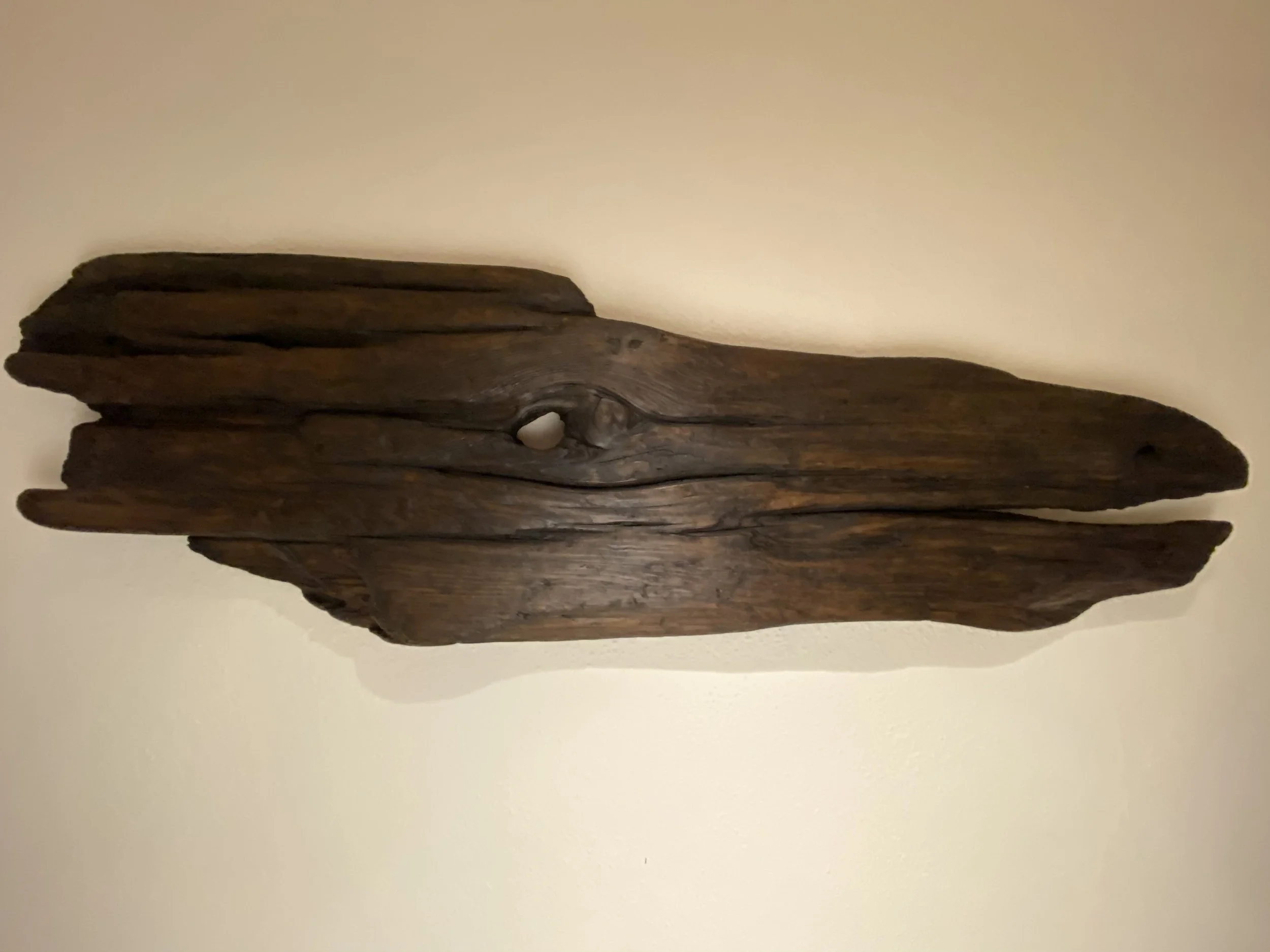 THE RAVEN I Fir Driftwood I 33" W x 9"H