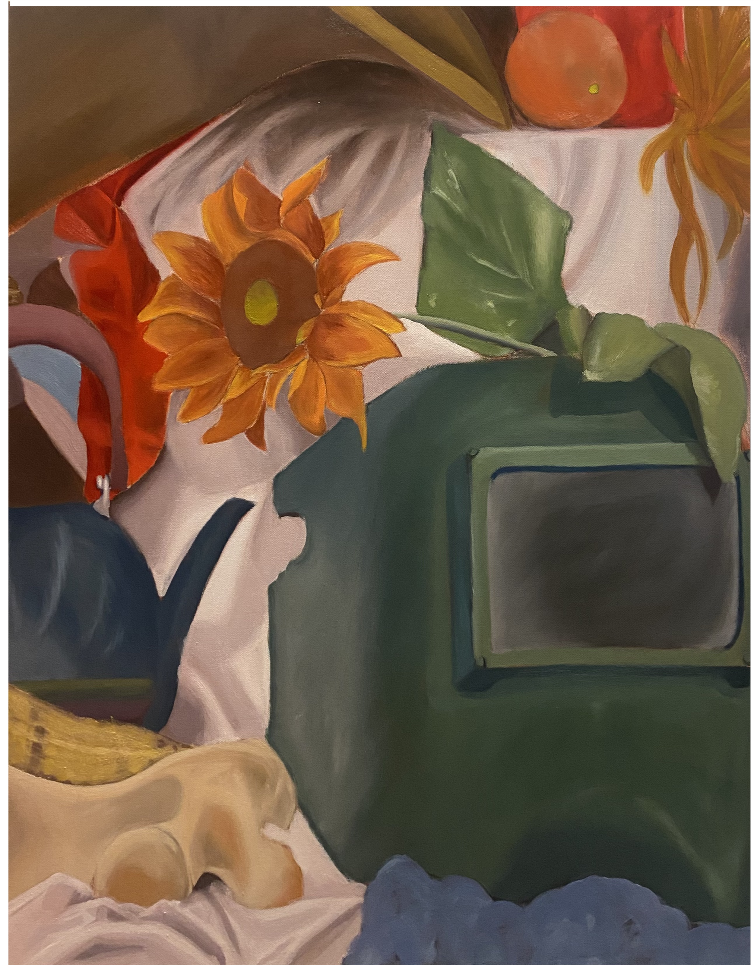 Jillian Geiter, "Still Life", 2023, Oil on Canvas, 18"x24"