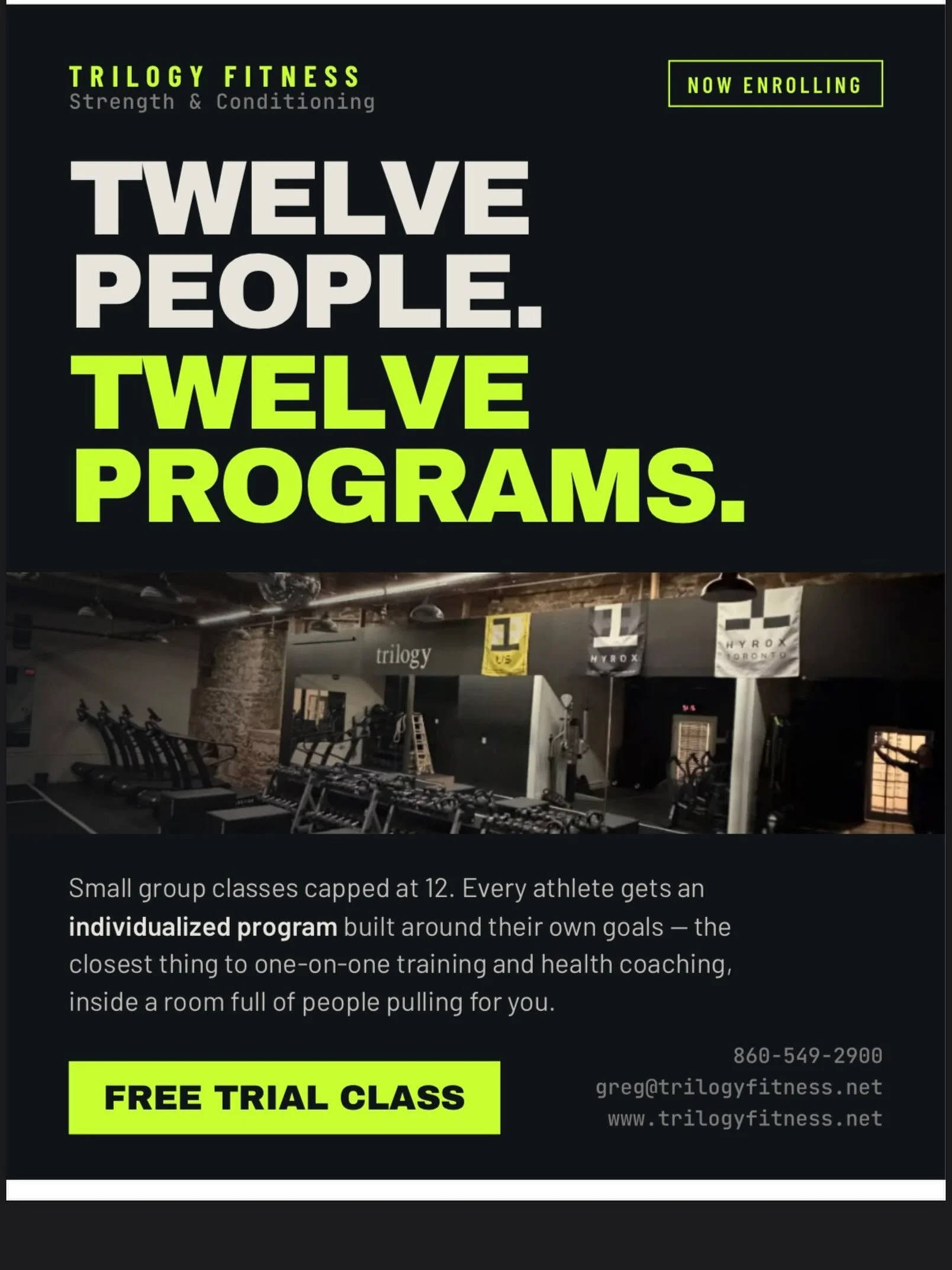 Group Classes Unlike Any You&rsquo;ve Trained In Before. Spots Are Limited, Come Give Trilogy a Try‼️💪🏻 #gym #gymmotivation #fitnessmotivation #health #trilogy