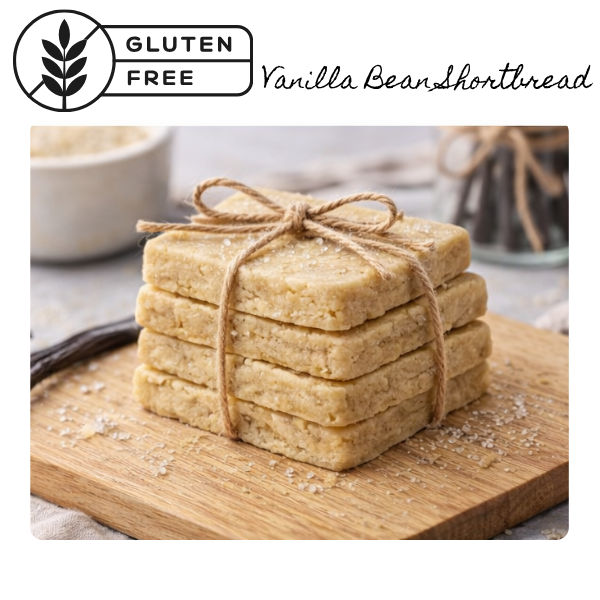 Vanilla Shortbread | Gluten Free