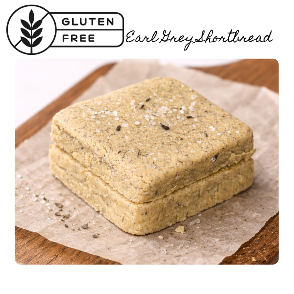 Earl Grey Shortbread | Gluten Free