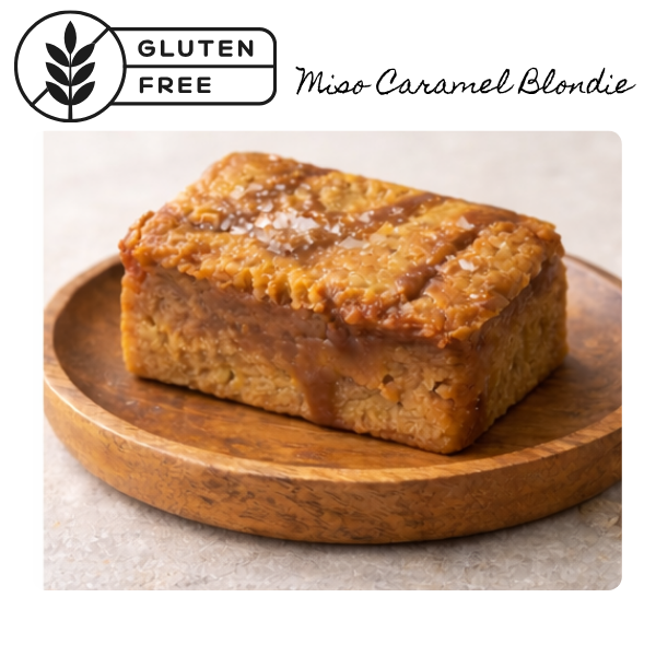 Miso Caramel Bar | Gluten Free