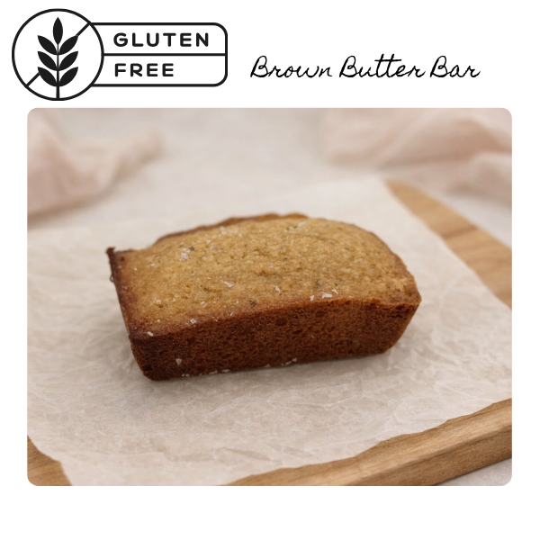 Brown Butter Bar | Gluten Free