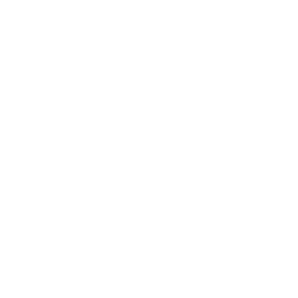 White compass rose symbol on a black background.