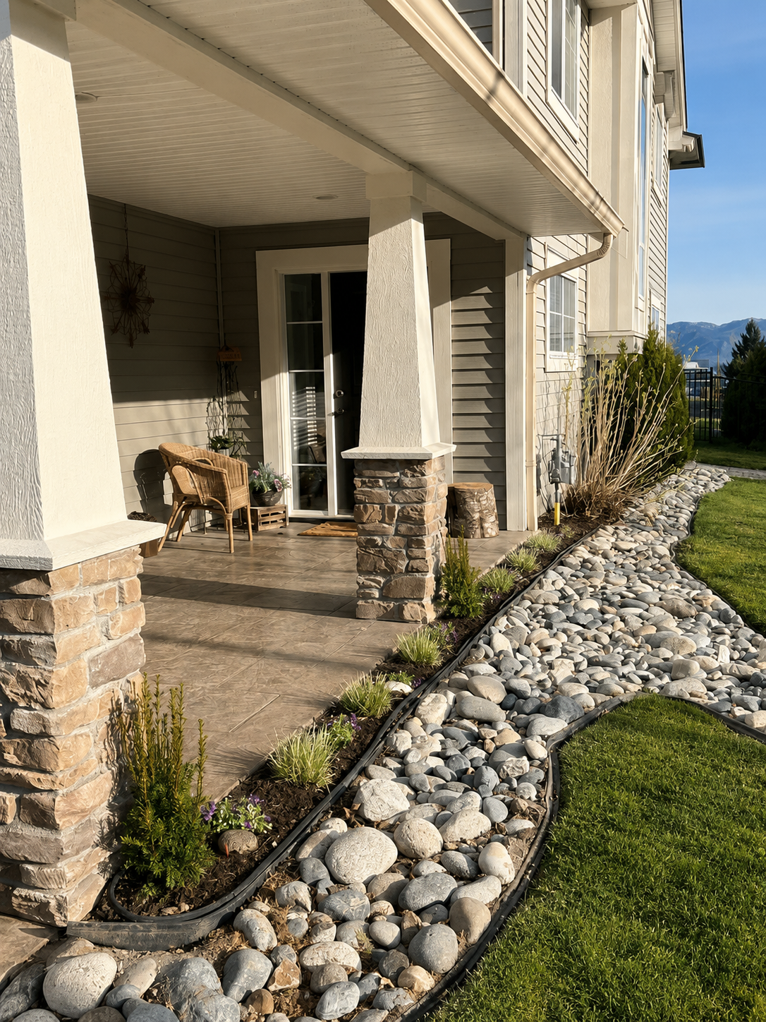 Side yard and exterior home access areas where rodent activity may go unnoticed in eagle mountain, UT
