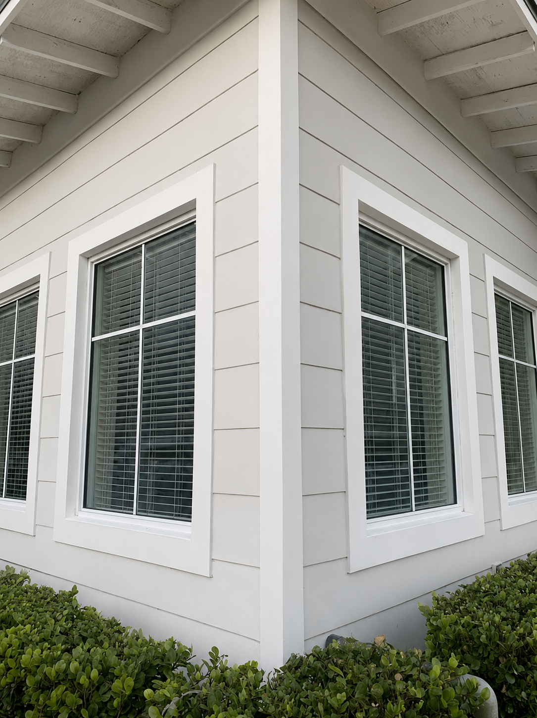 Windows and exterior entry points on Utah County home where pests may enter indoors