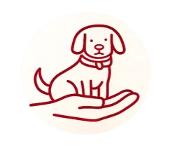 Icon für professionelle Hundebetreuung, Tagesbetreuung und Urlaubsbetreuung bei HUNDEZEIT Köln.