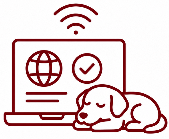 Von zu Hause - Lege einfach online deine Prüfung zum Sachkundenachweis ab - ganz ohne Stress und Anreise. Die Prüfung geht in der Regel 30-60 Minuten