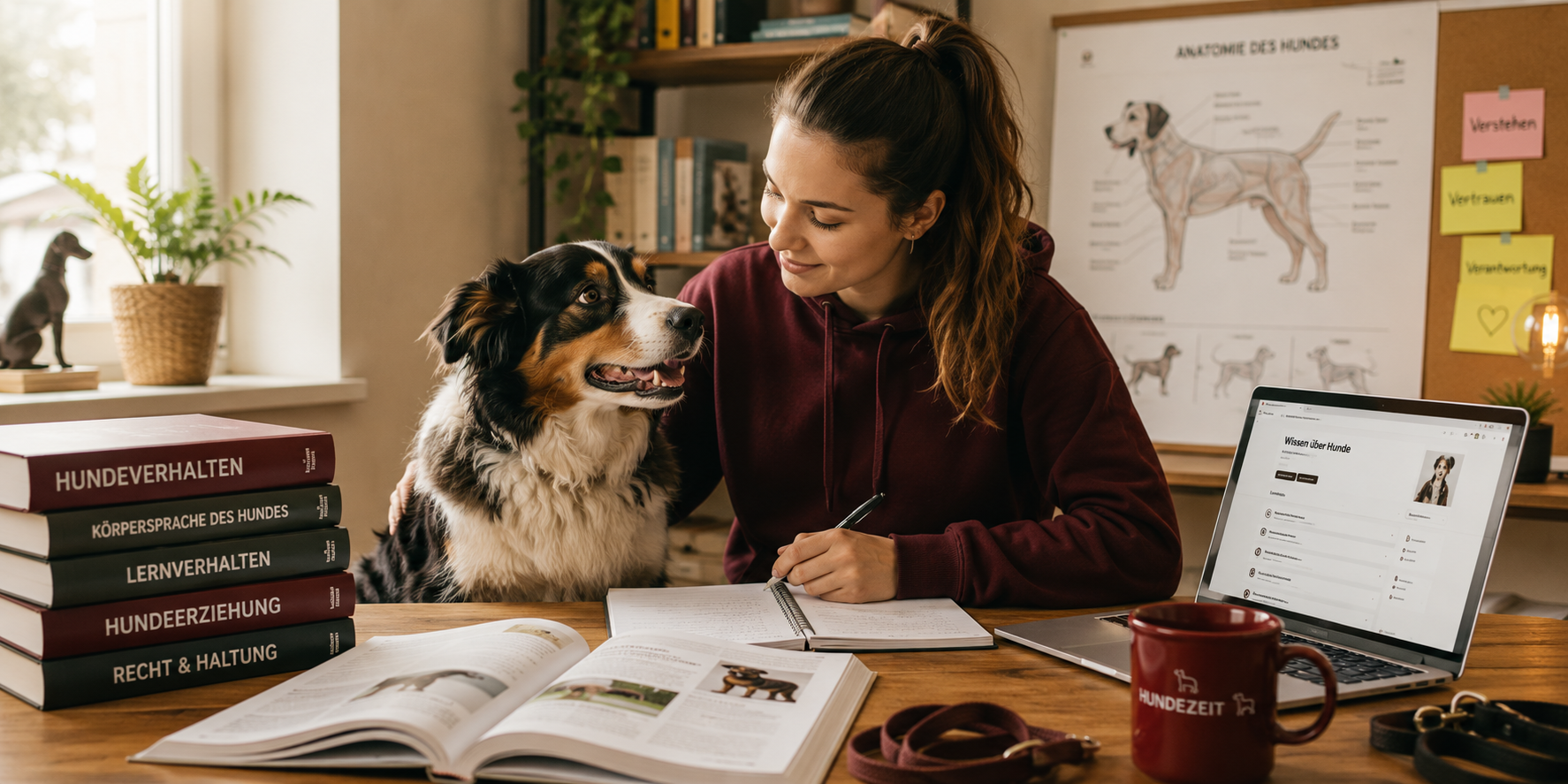 Verhalten, Kommunikation und Bedürfnisse des Hundes verstehen