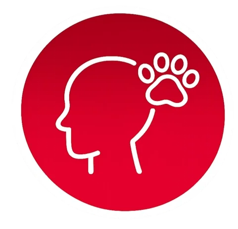 Symbol für die gesetzliche Sachkundenachweispflicht in NRW – Informationen für Halter großer Hunde und Hunde bestimmter Rassen.