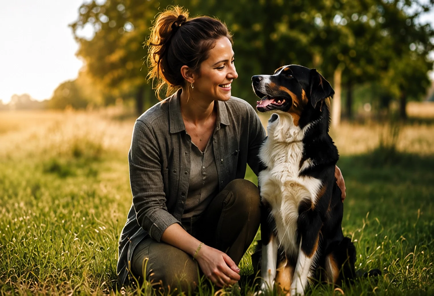 Symbolbild für die Philosophie von HUNDEZEIT: Hunde verstehen, Menschen begleiten und nachhaltige Lösungen für den Alltag entwickeln.