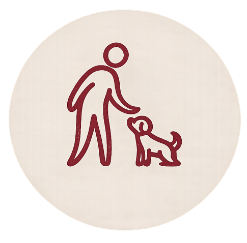 Jeder Hund und jeder Mensch ist einzigartig. HUNDEZEIT entwickelt individuelle Trainingskonzepte, die auf Persönlichkeit, Alltag und Bedürfnisse abgestimmt sind.