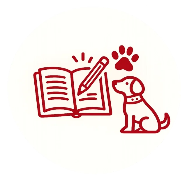 Icon für professionelle SEO-Texte und Copywriting für Hundeschulen, Hundetrainer und Unternehmen der Hundebranche.