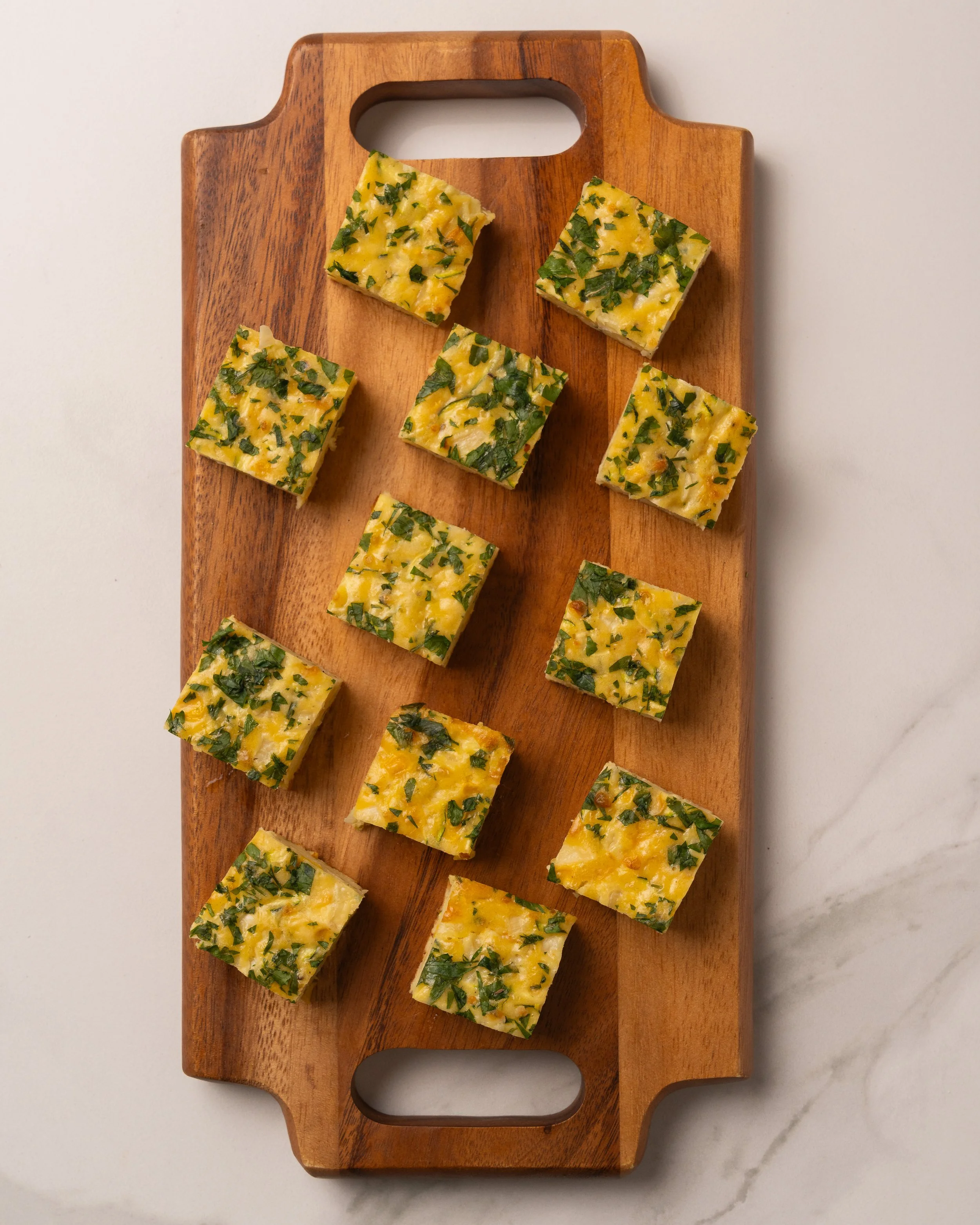 Zucchini Slice Squares
