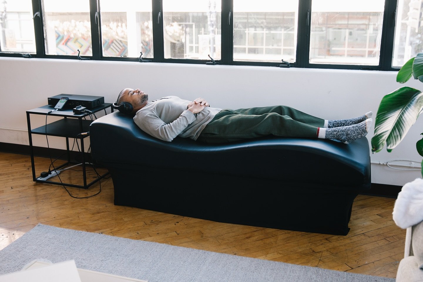 Experience full-body vibroacoustic therapy (VAT) in downtown Boulder. A fully-immersive precision-based modality, VAT uses specially designed tables to deliver low-frequency sound and vibration directly into the body, gently guiding the nervous syste