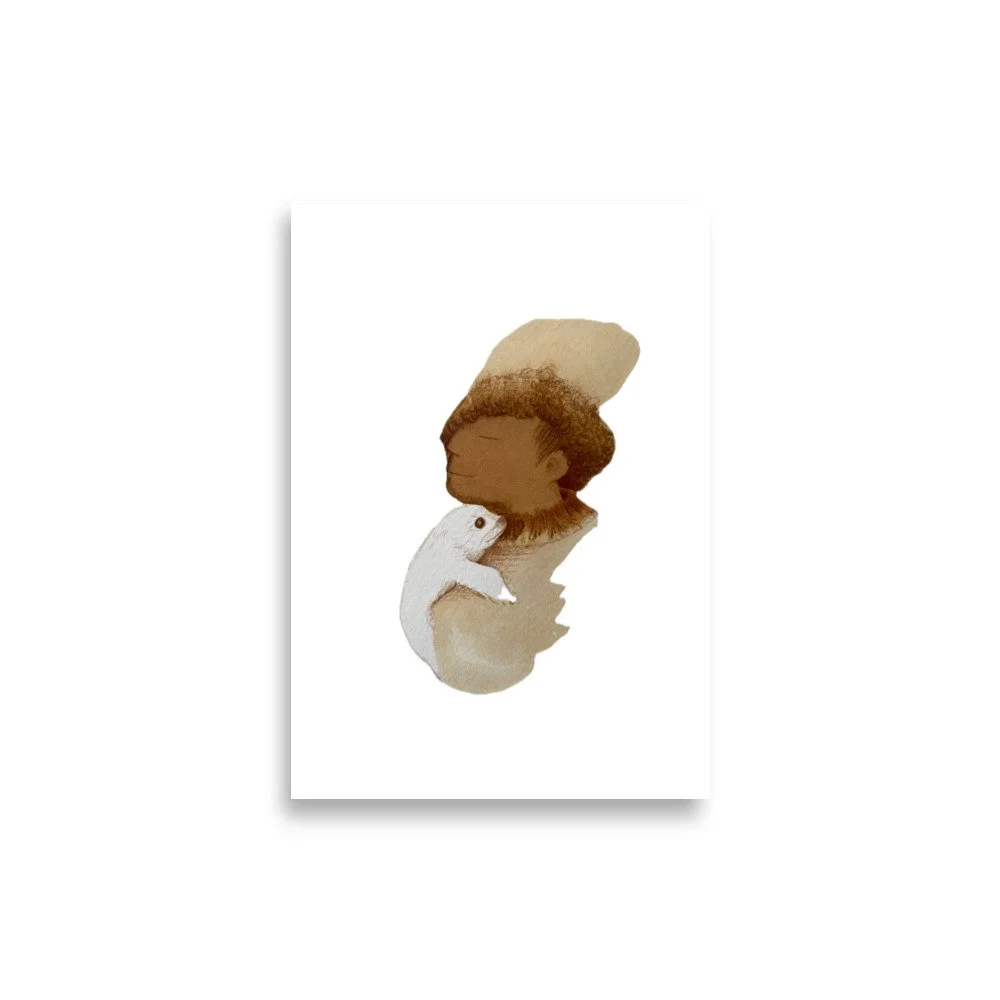 Unexpected Friends - Archival Quality Unframed Print (A4) - Unlimited