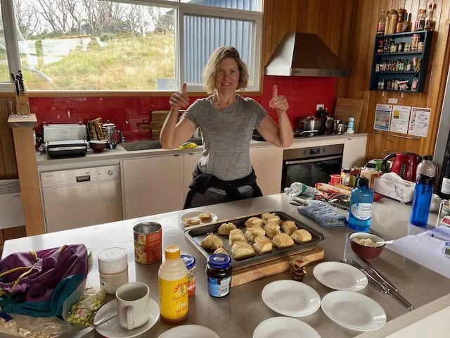 Fresh scones (yum)