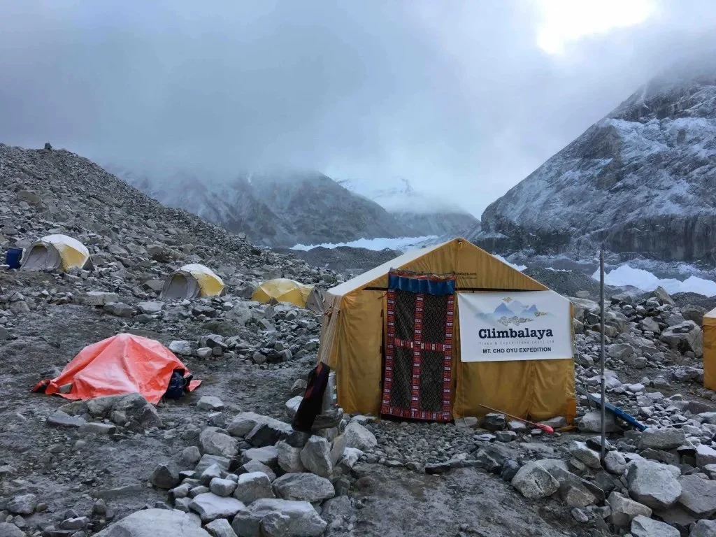 Our target – Cho Oyu Advance Base Camp, 5,800m