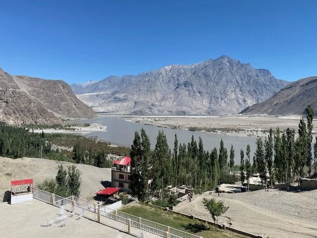 View from Concordia Motel, Skardu