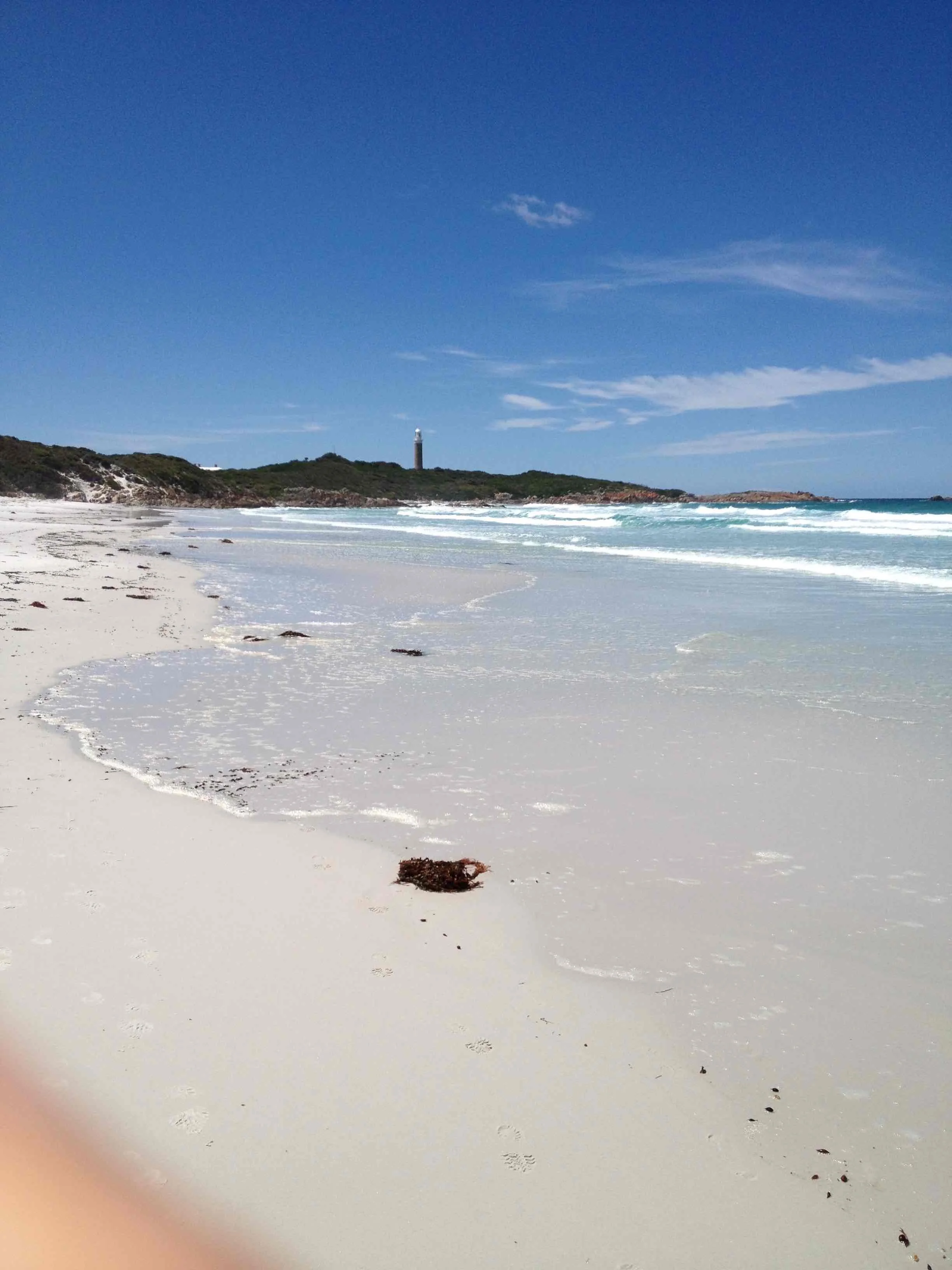 Looking back towards the lighthouse