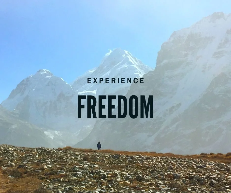 Experience freedom