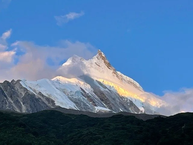 View of Manaslu from Samagaon