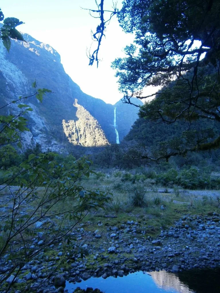 Waterfalls, streams and rivers abound