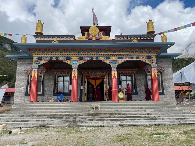 The new monastery at Samagaon