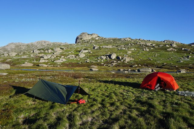 Campsite at Wilkinsons Valley