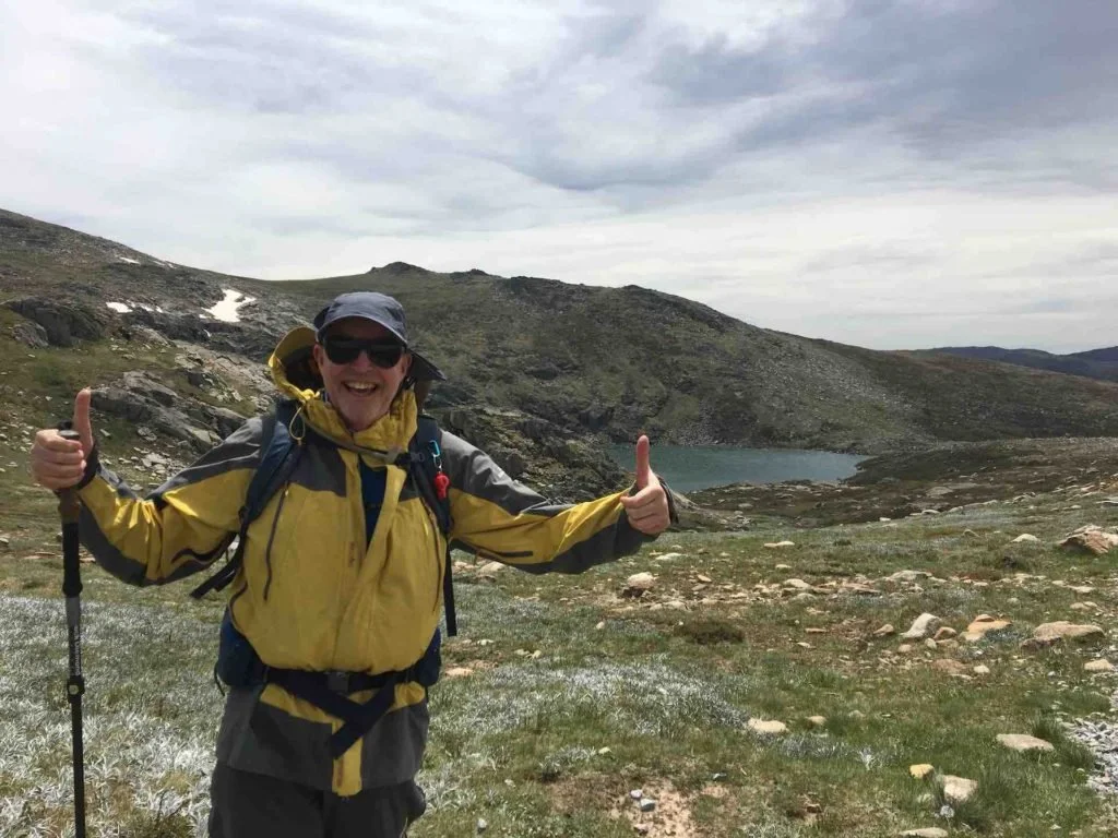 Trevor at Blue Lake