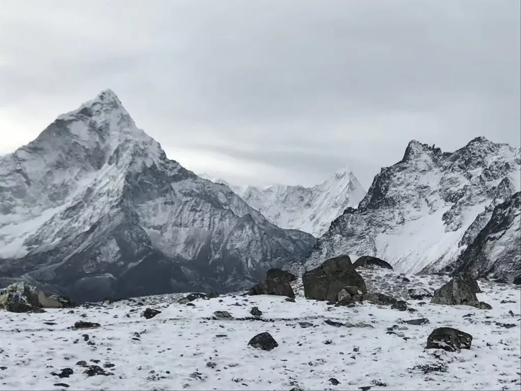 View of Ama Dablam from Dzongla