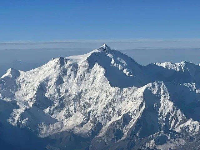 Aerial photo of Nanga Parbat (photo: Mark Lawson)